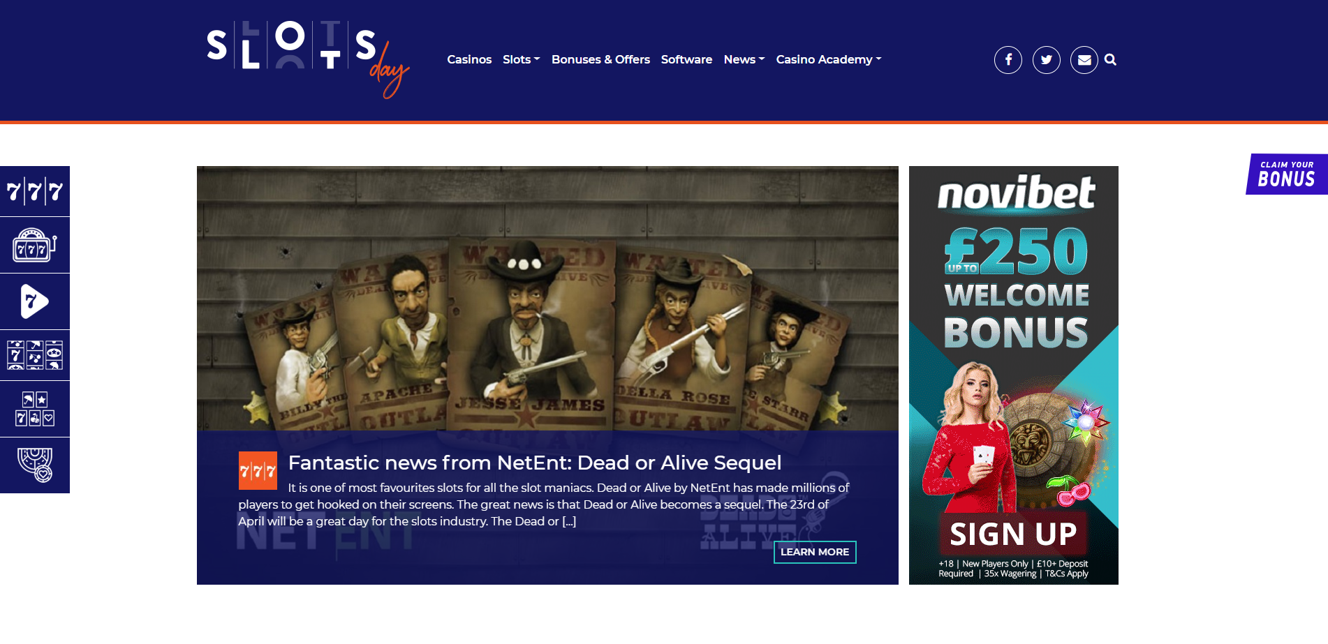 slotsday-home-page slotsday home page